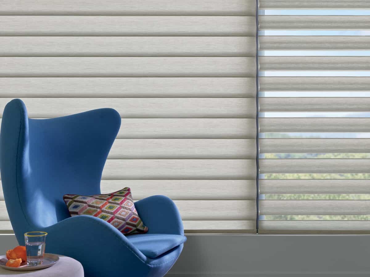 Hunter Douglas Pirouette® Window Shadings, sheer shades, sheer blinds for windows near St. Petersburg, Florida (FL).
