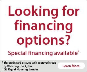 Special Financing by Wells Fargo at Blind & Shutter Gallery near Saint Petersburg, Florida (FL)